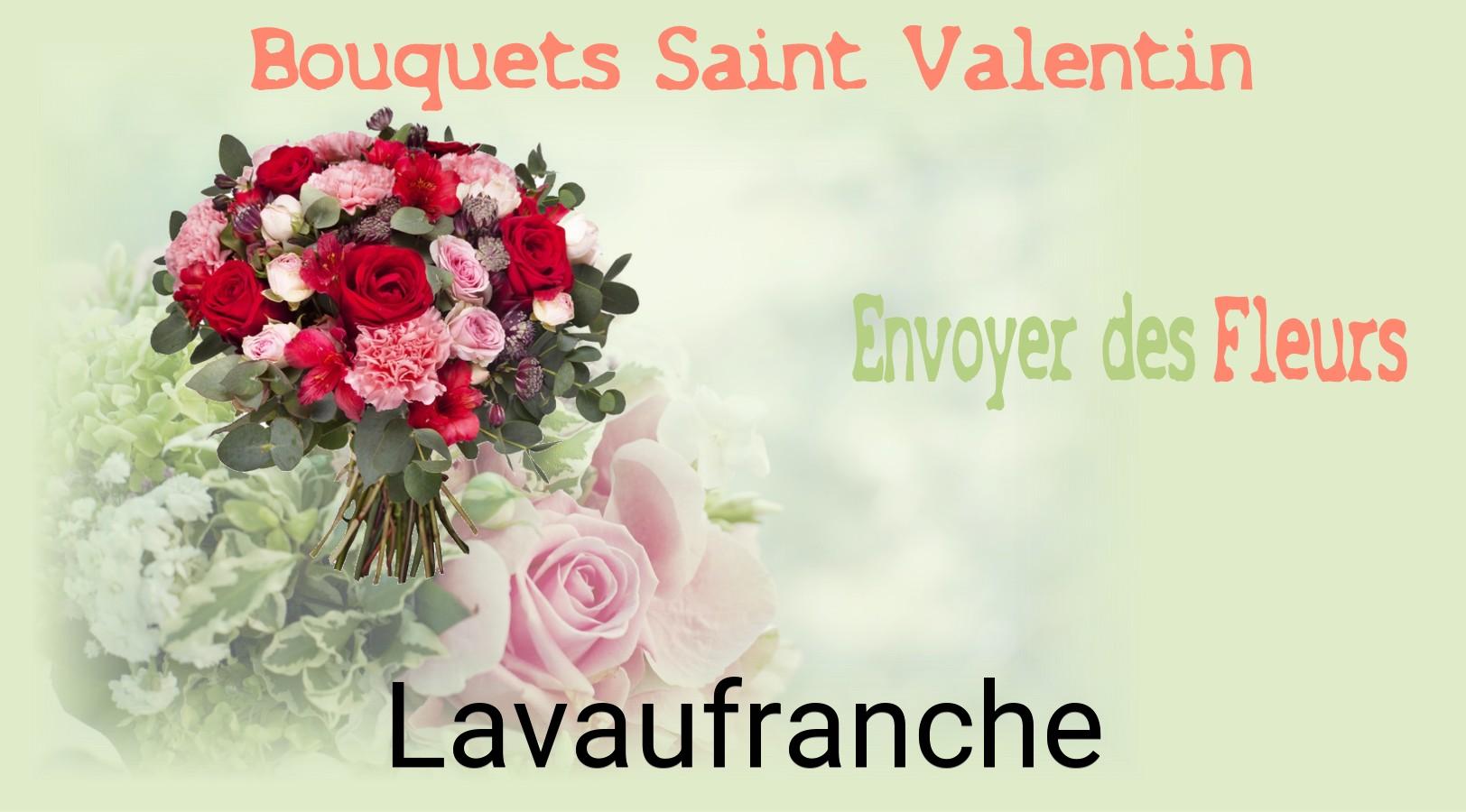 Roses de Saint-Valentin livrées à Lavaufranche